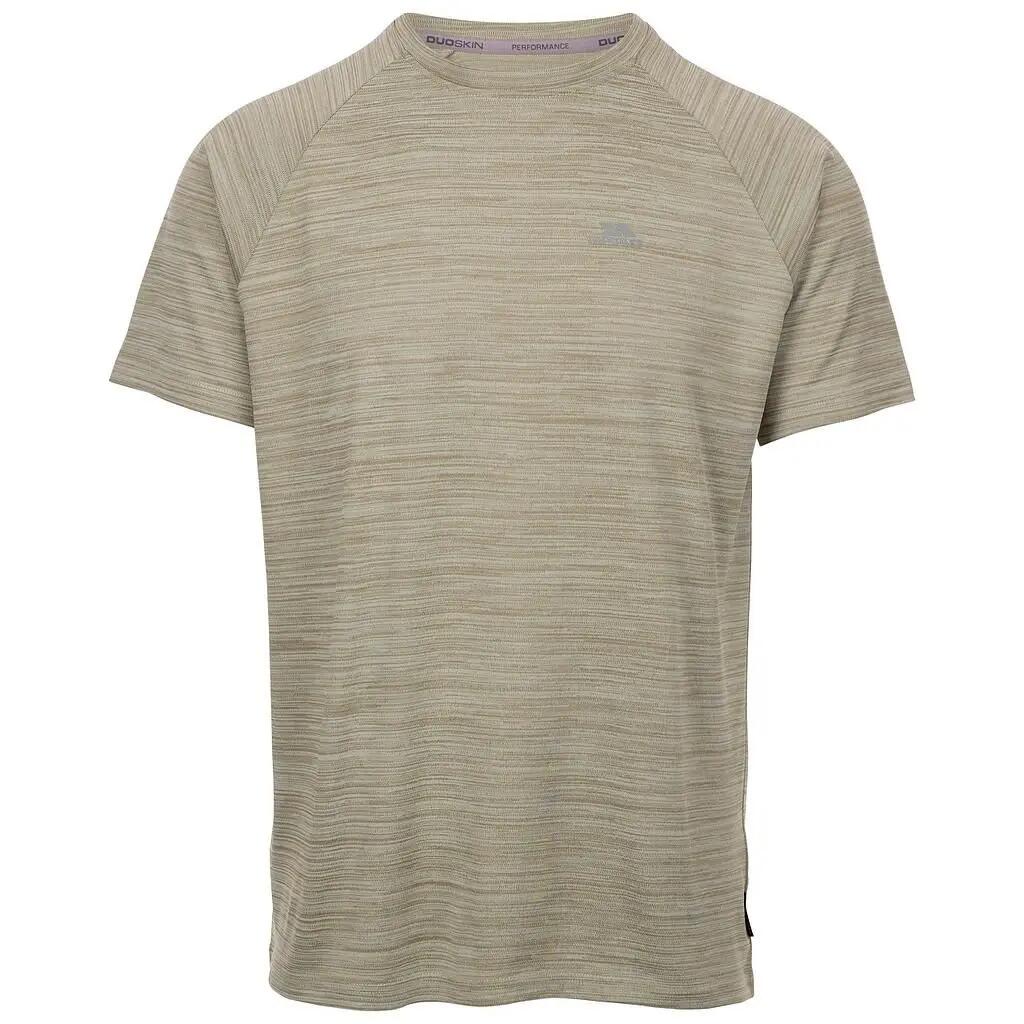 Trespass LEECANA Men's Performance T-Shirt - Light Sage Marl 1/5