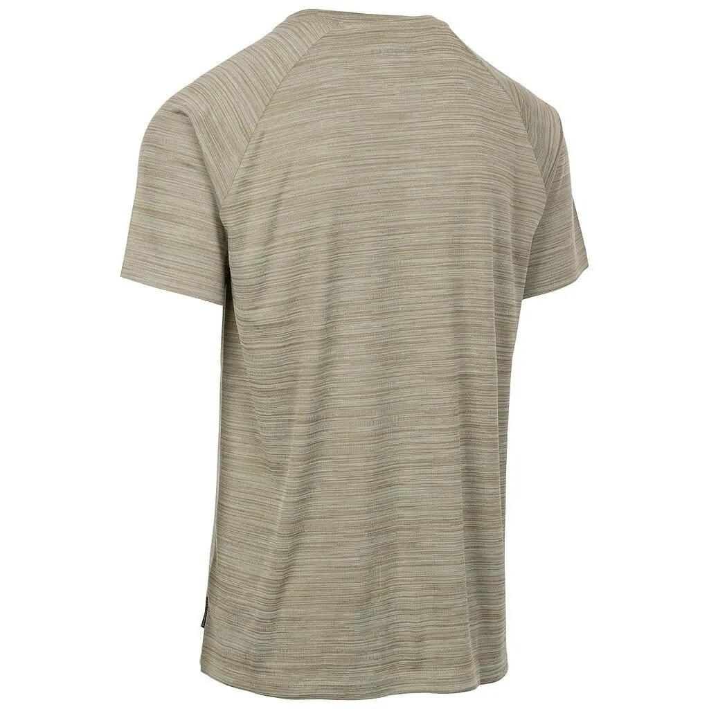 Trespass LEECANA Men's Performance T-Shirt - Light Sage Marl 2/5