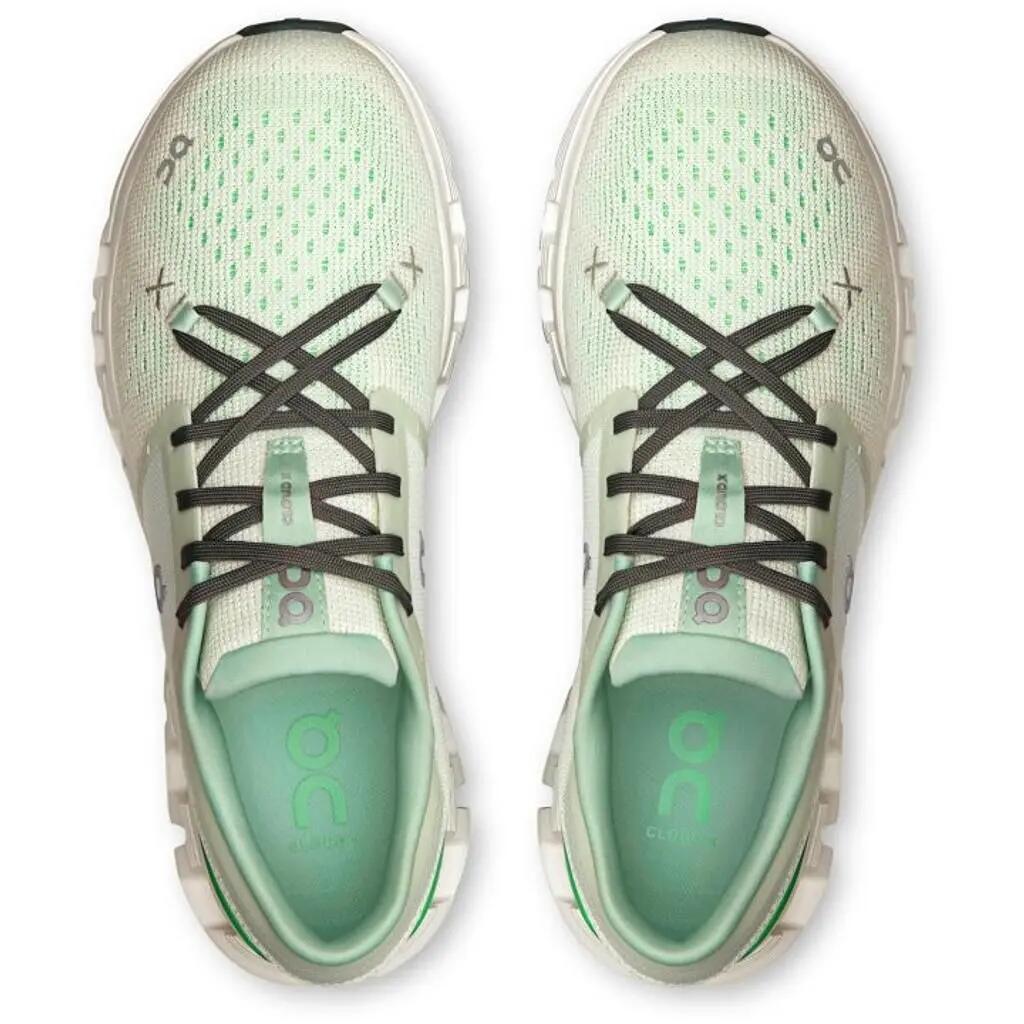 Damen - Training - Schuhe - Reaktiv, Stabil - Cloud X 4 - Mint. 4/6