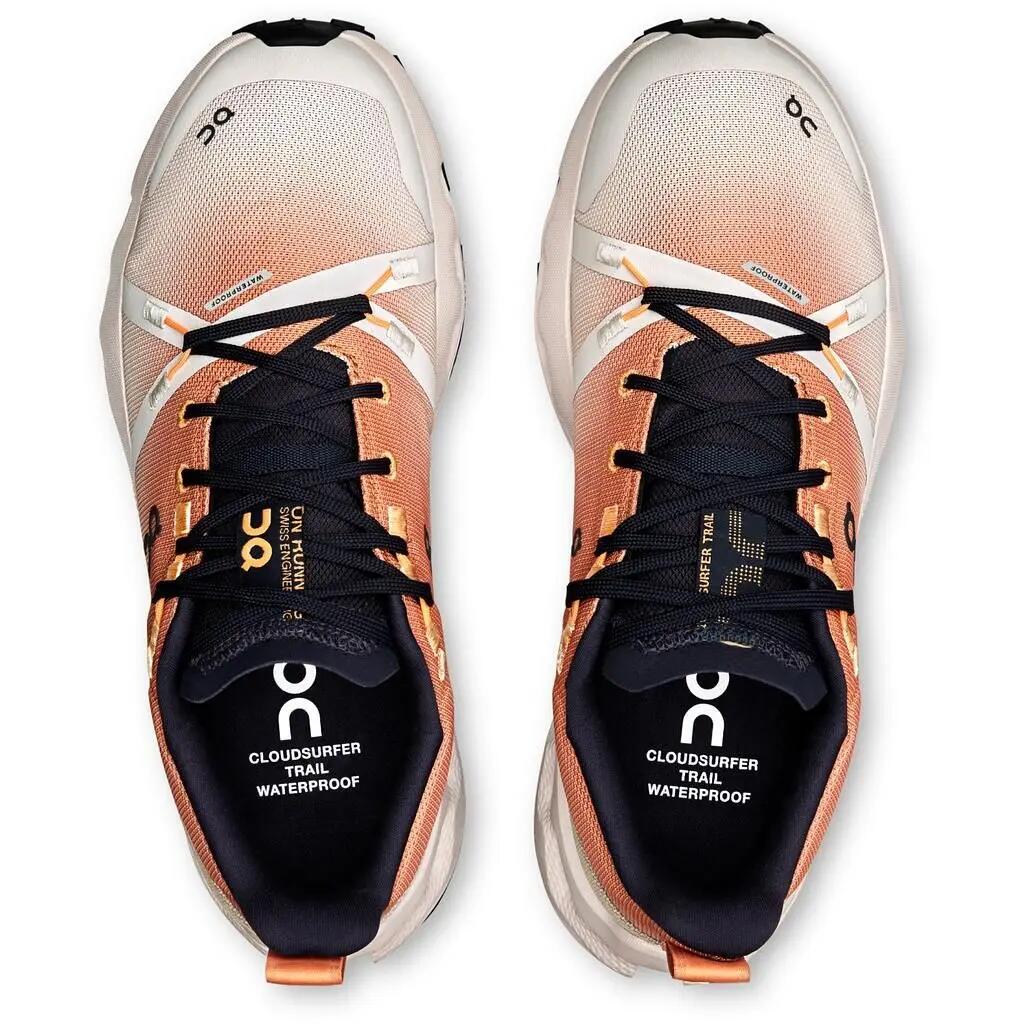 Scarpe da trail impermeabili - Cloudsurfer donna - arancione. 4/6