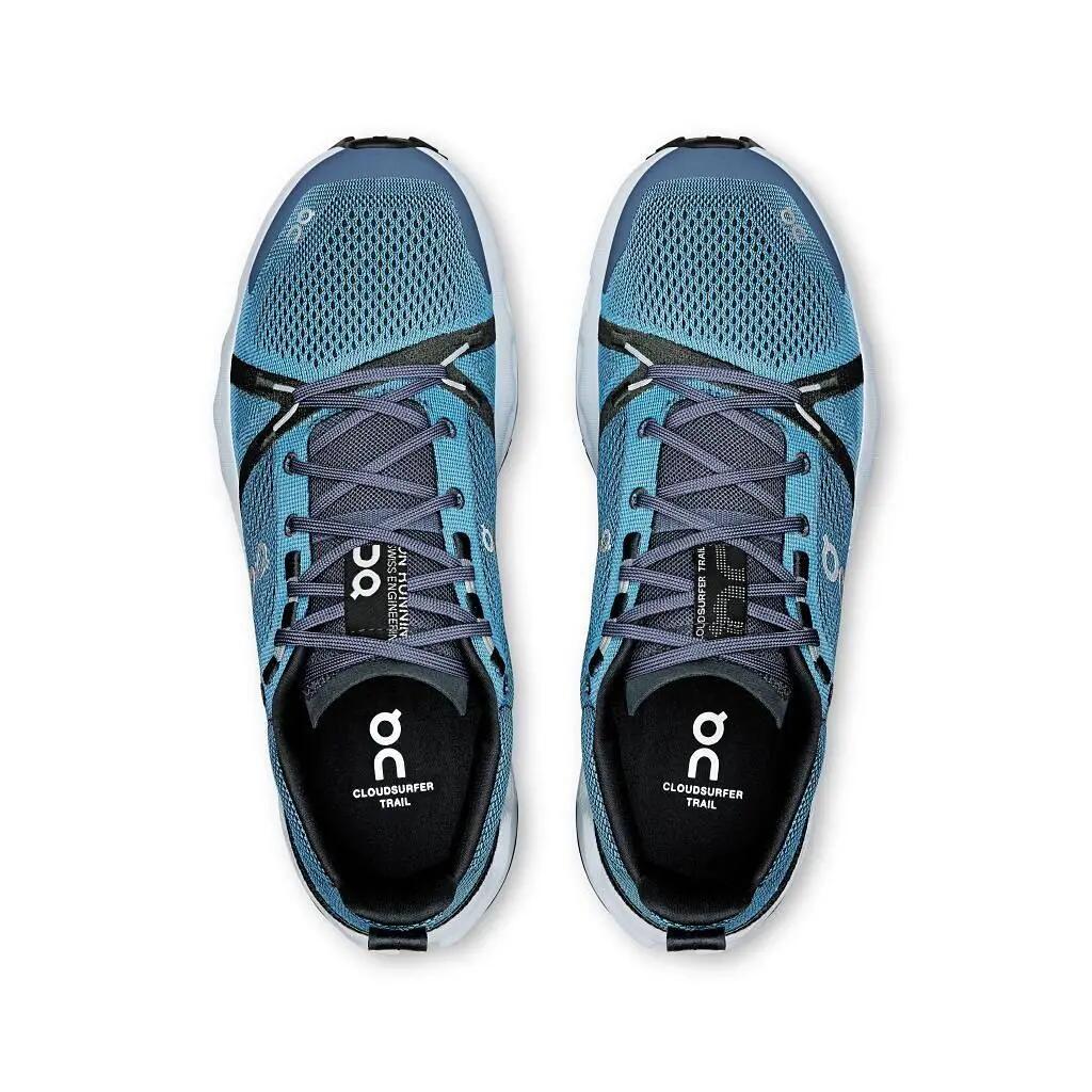 Scarpe da trail uomo - Cloudsurfer Trail - blu denim. 4/6