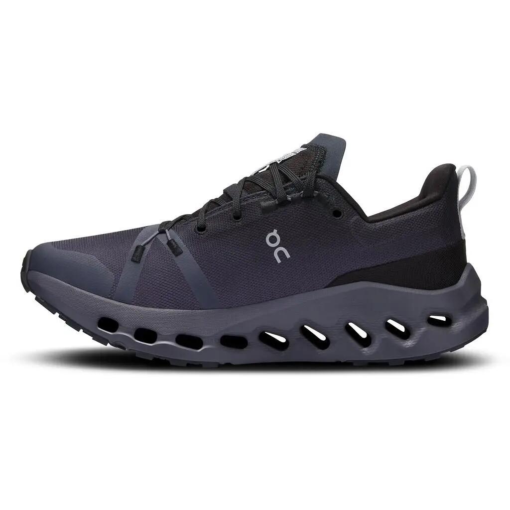 Damen - Laufen - Wasserdichte Trail-Schuhe - Cloudsurfer Waterproof - Schwarz. 2/6