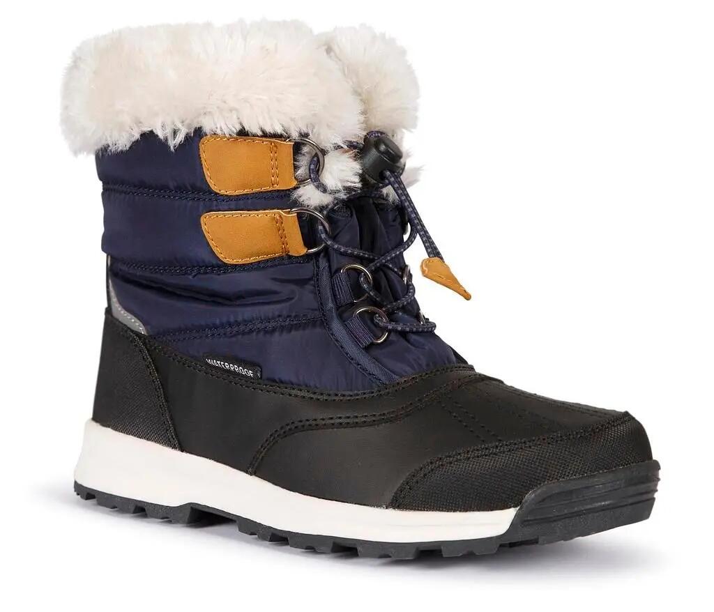 Mädchen Winterschuhe - wasserdicht, isoliert - dunkelblau 2/6