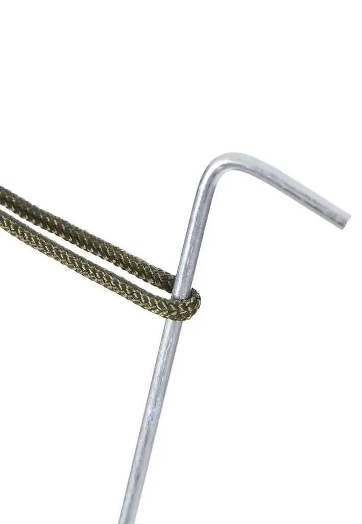 Piquets de tente Trespass AXION lot de 10 acier robuste camping 3/7