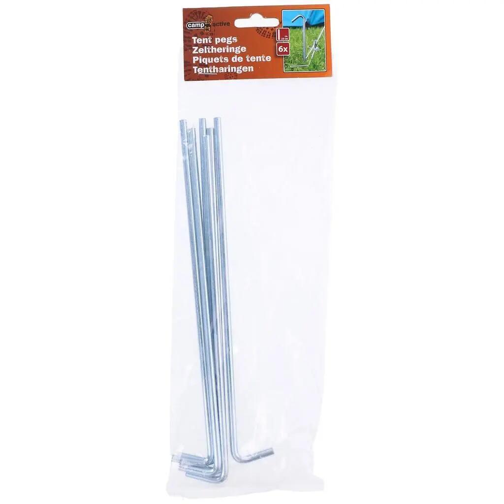 Outdoor - Camping - Zeltheringe - Robuste 23 cm - Silber. 3/6