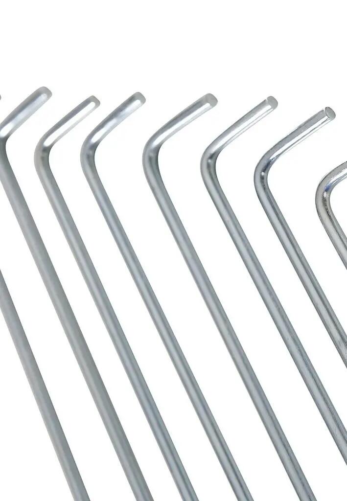 Piquets de tente Trespass AXION lot de 10 acier robuste camping 2/7