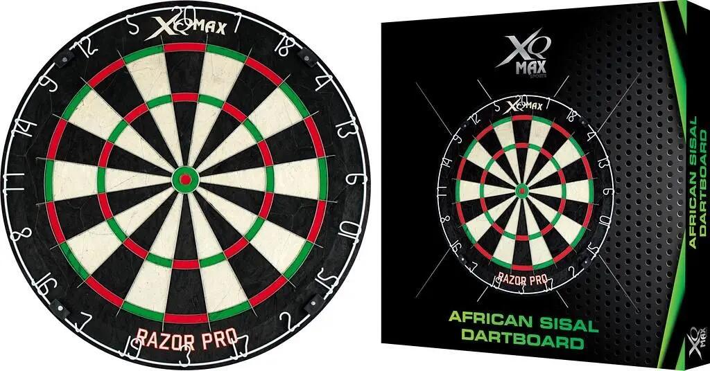 XQ Max Razor Pro dartboard - African sisal, tournament quality 4/7
