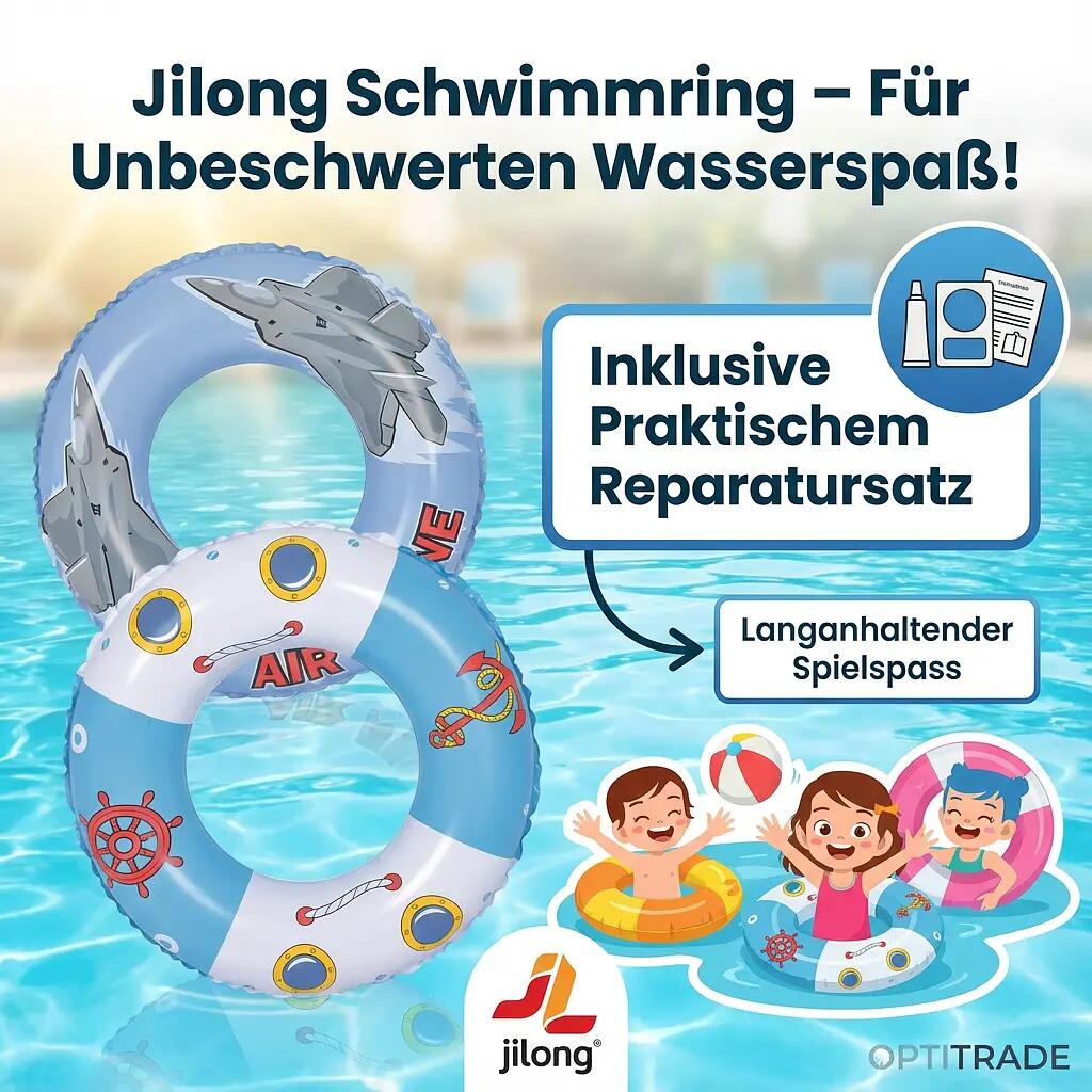 Jilong Swim Ring Ø76 cm - Assorted Vinyl 6/7