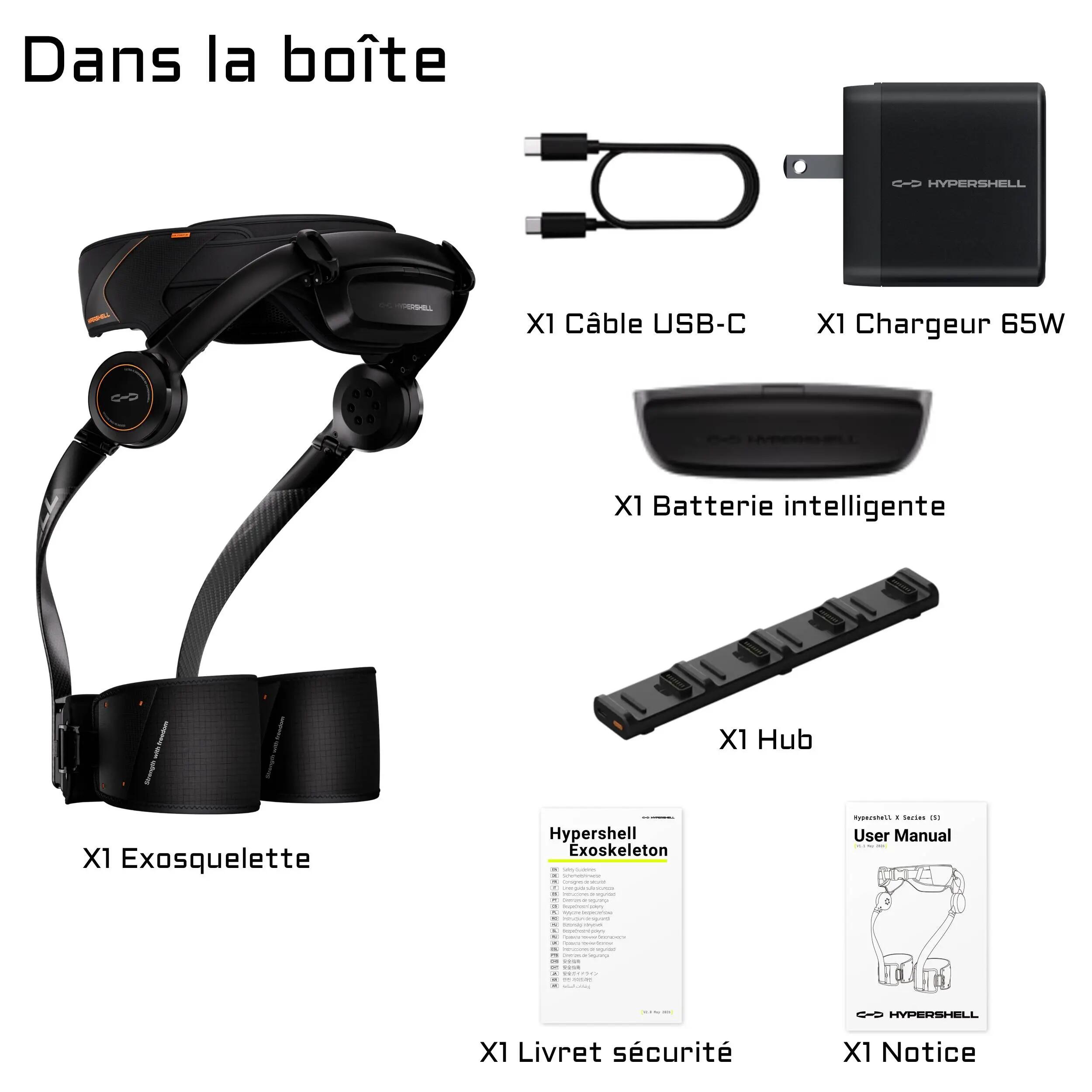 Exosquelette Nouvelle série HYPERSHELL X ULTRA S 14/15