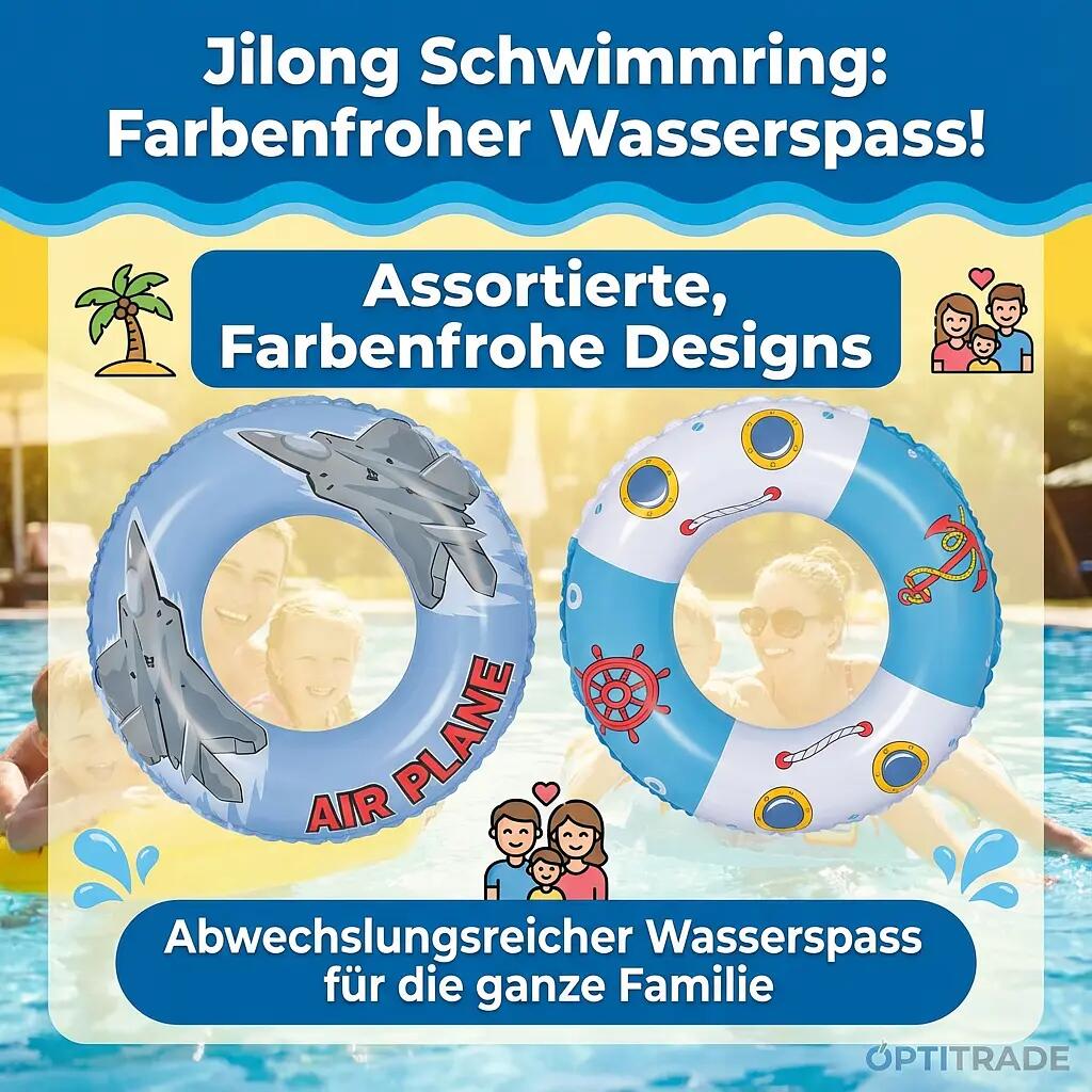 Jilong Swim Ring Ø76 cm - Assorted Vinyl 5/7