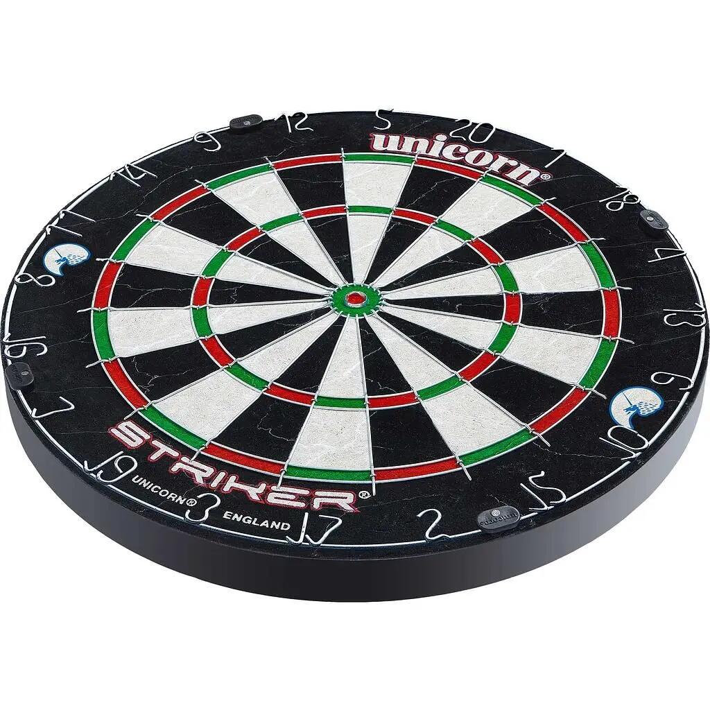 Unicorn Striker Bristle Board - Darts - Competition-style sisal board - Black 2/7
