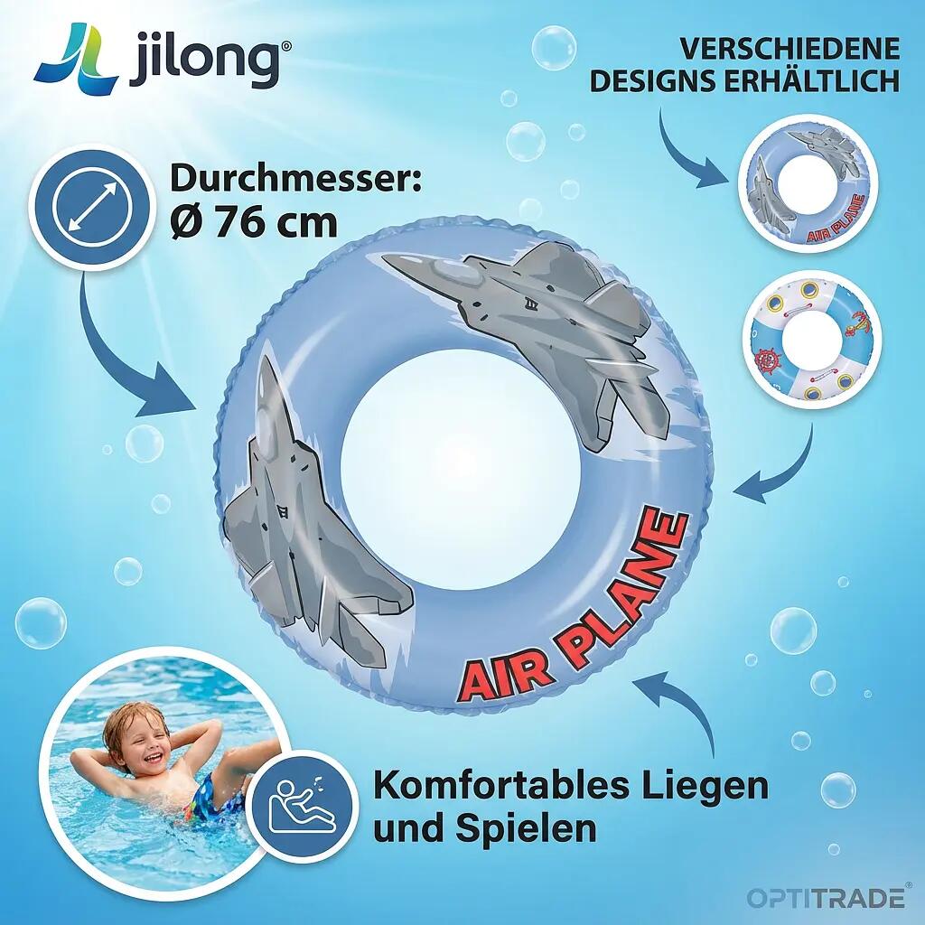 Jilong Swim Ring Ø76 cm - Assorted Vinyl 3/7