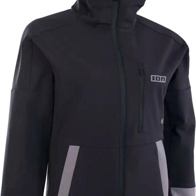 Women's ION Softshell Shelter 2L Black MTB Jacket