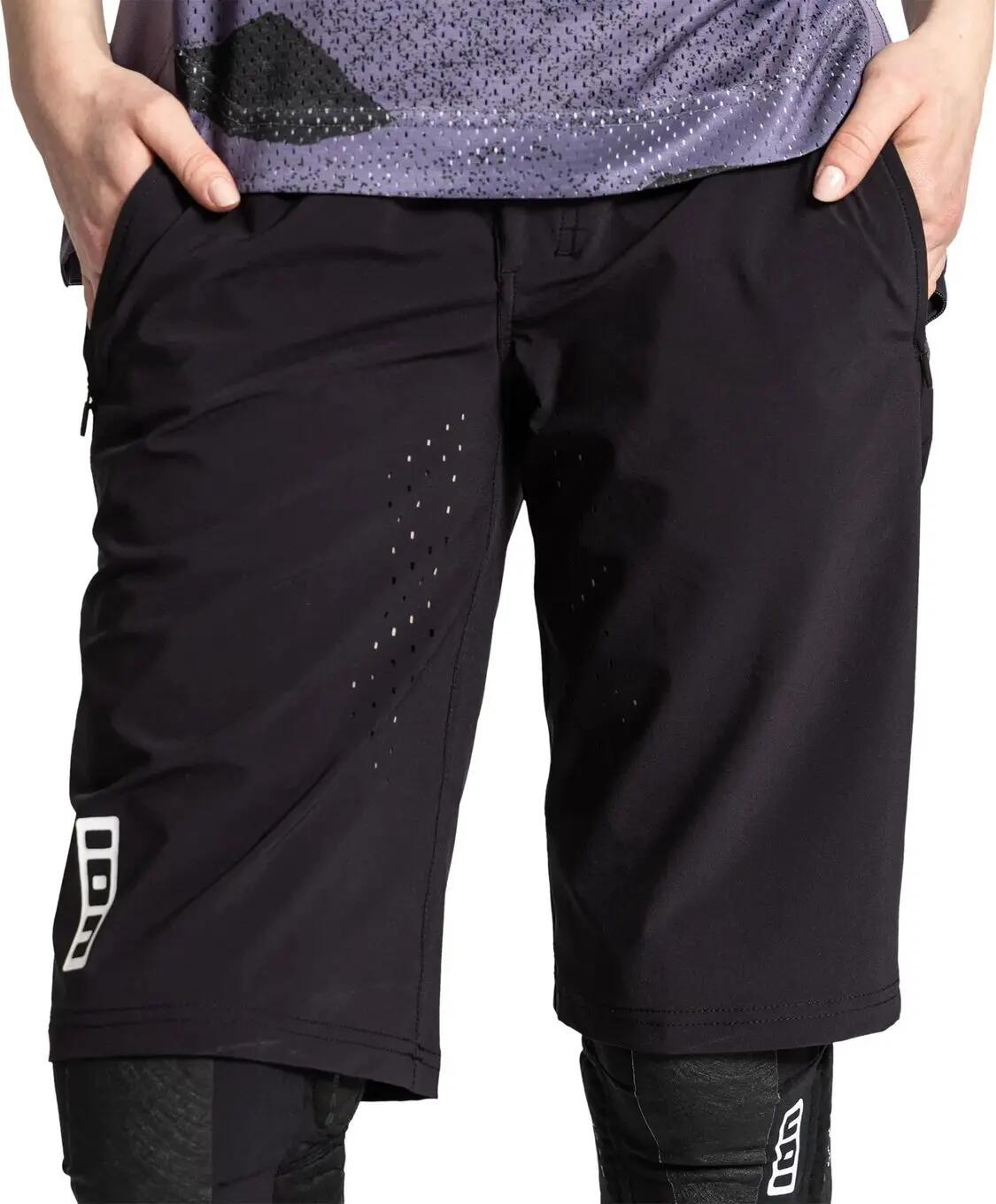 ION Scrub MTB Shorts Schwarz Damen 4/4
