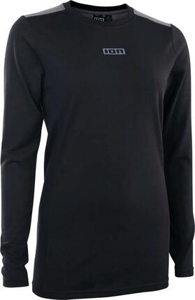 Maillot de corps VTT manches Longues ION Mérinos Noir Femme