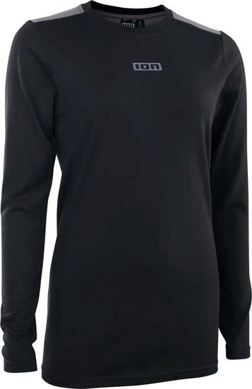 Maillot de corps VTT manches Longues ION Mérinos Noir Femme