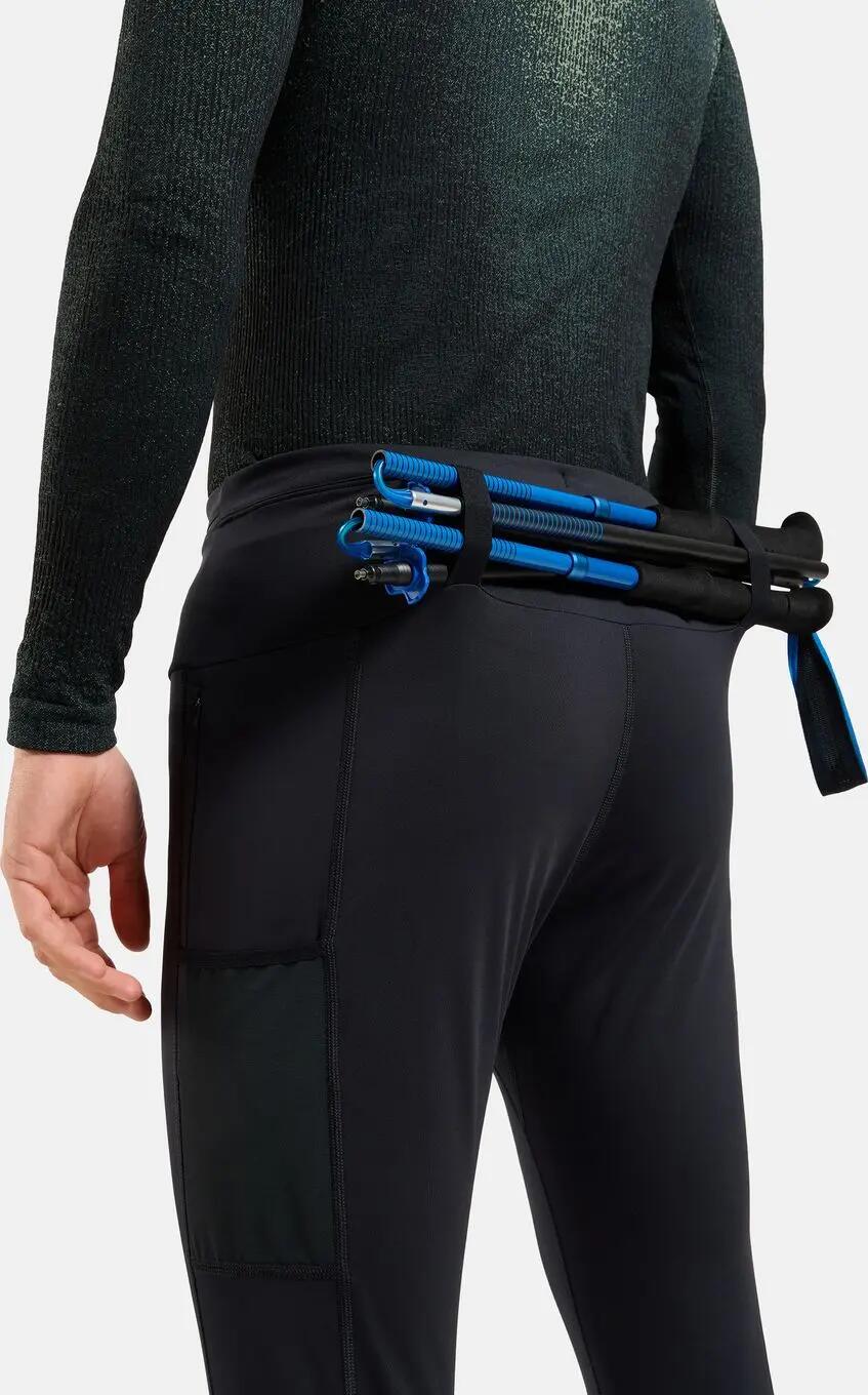 Mallas de running Odlo X-Alp Cargo Winter negras para hombre 5/7