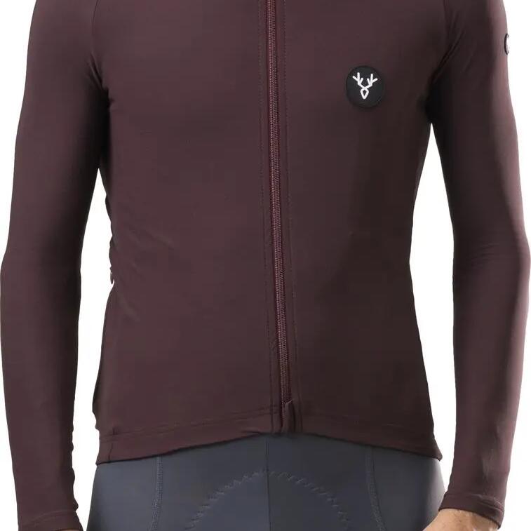 LeBram Off-Road Mid-Season Bordeaux Long Sleeve Jersey