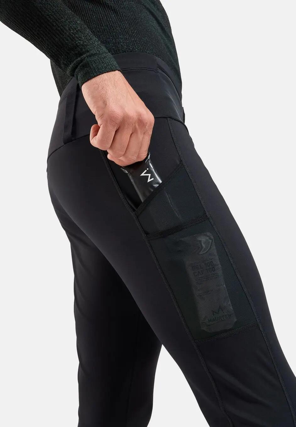 Calzamaglie da corsa Odlo X-Alp Cargo Winter Nero da uomo 4/7