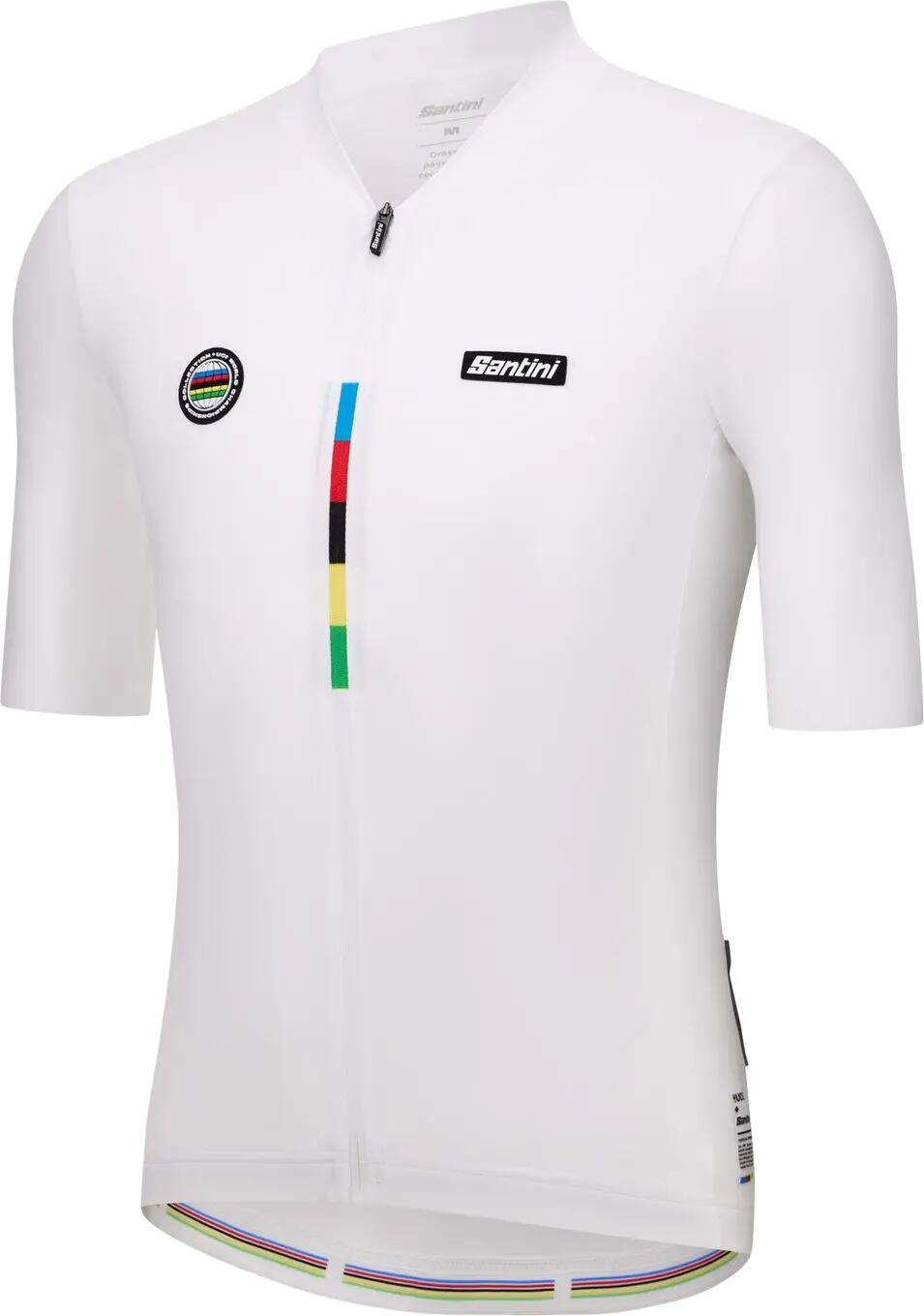 Santini Mondo UCI Maglia a maniche corte bianco 3/3