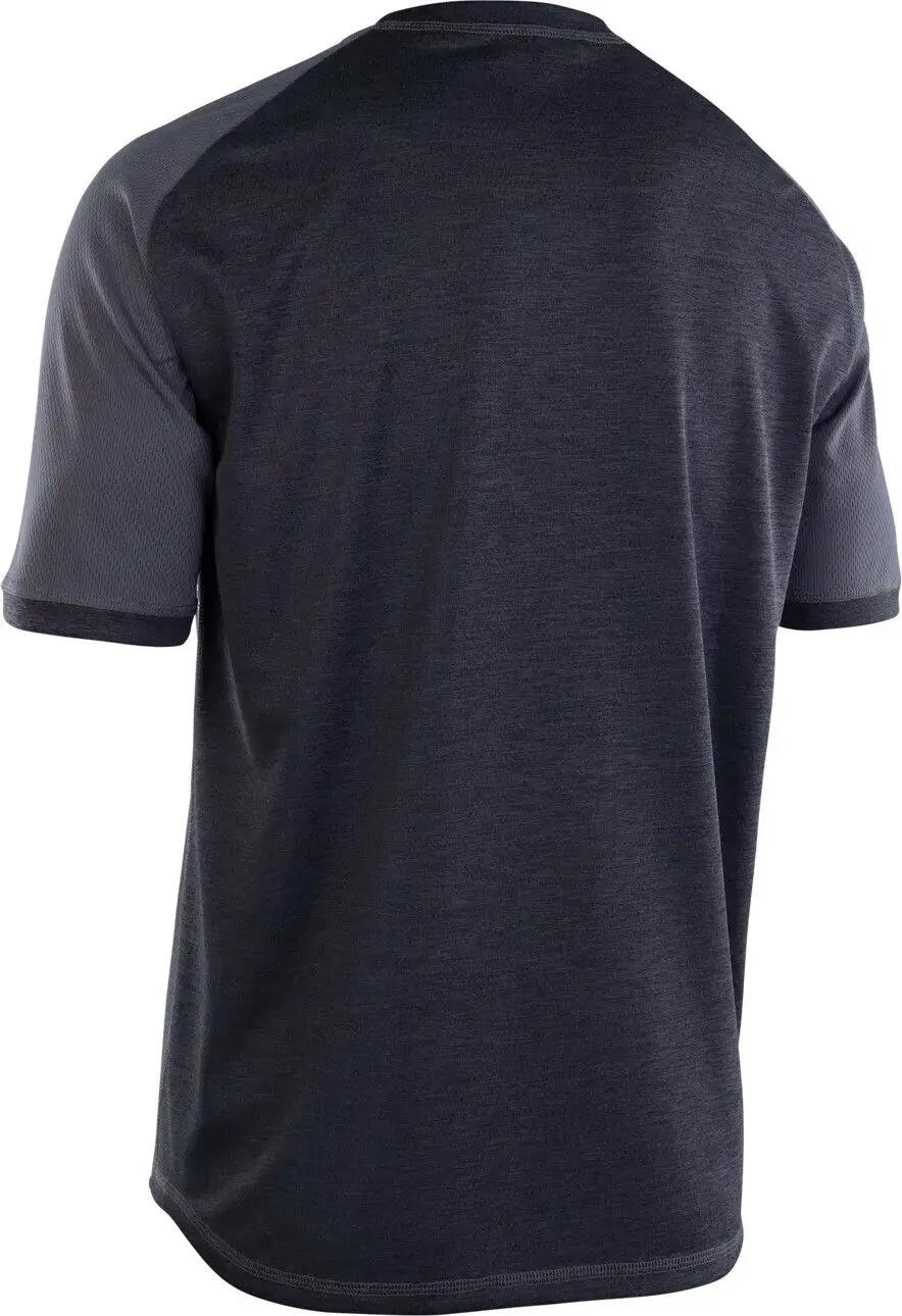 Maillot VTT manches courtes ION Logo Tech Noir Homme 2/2