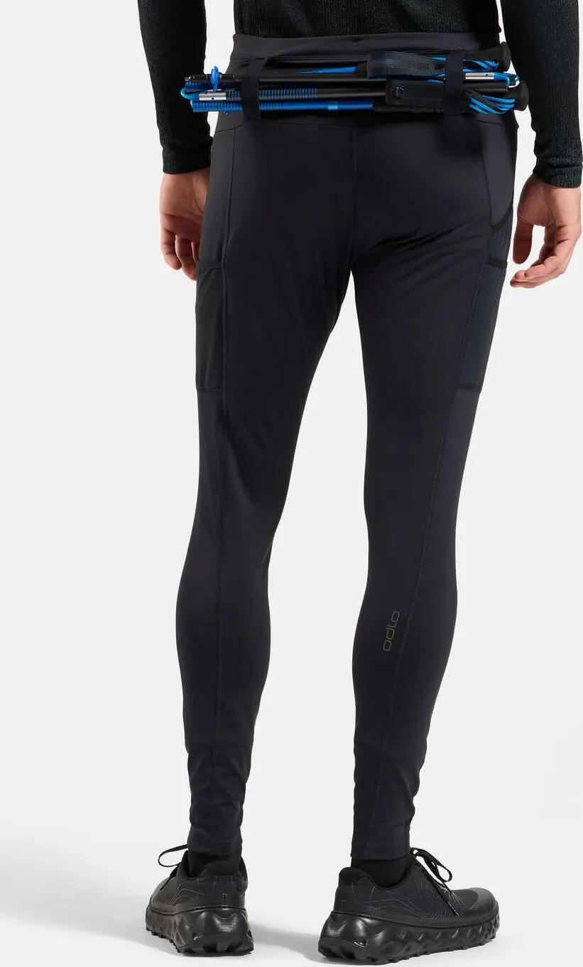 Mallas de running Odlo X-Alp Cargo Winter negras para hombre 2/7