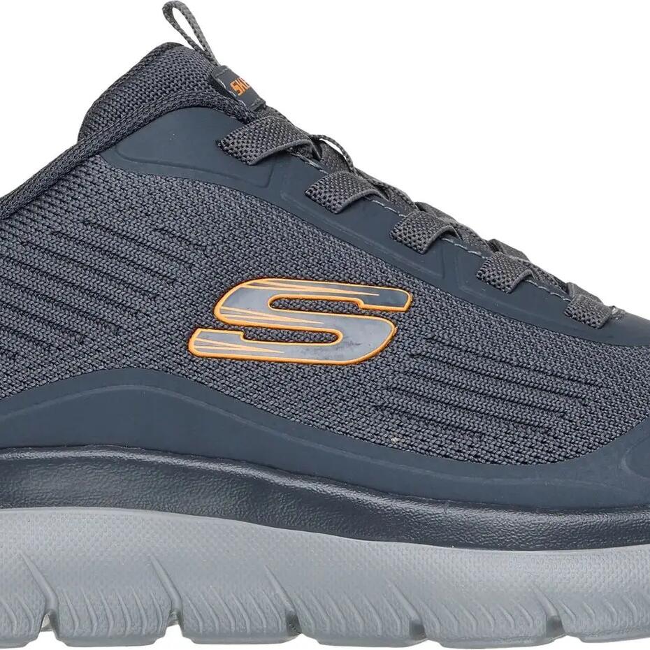 Skechers Summits Leyter Gray Men's Lifestyle Slip-On Shoes