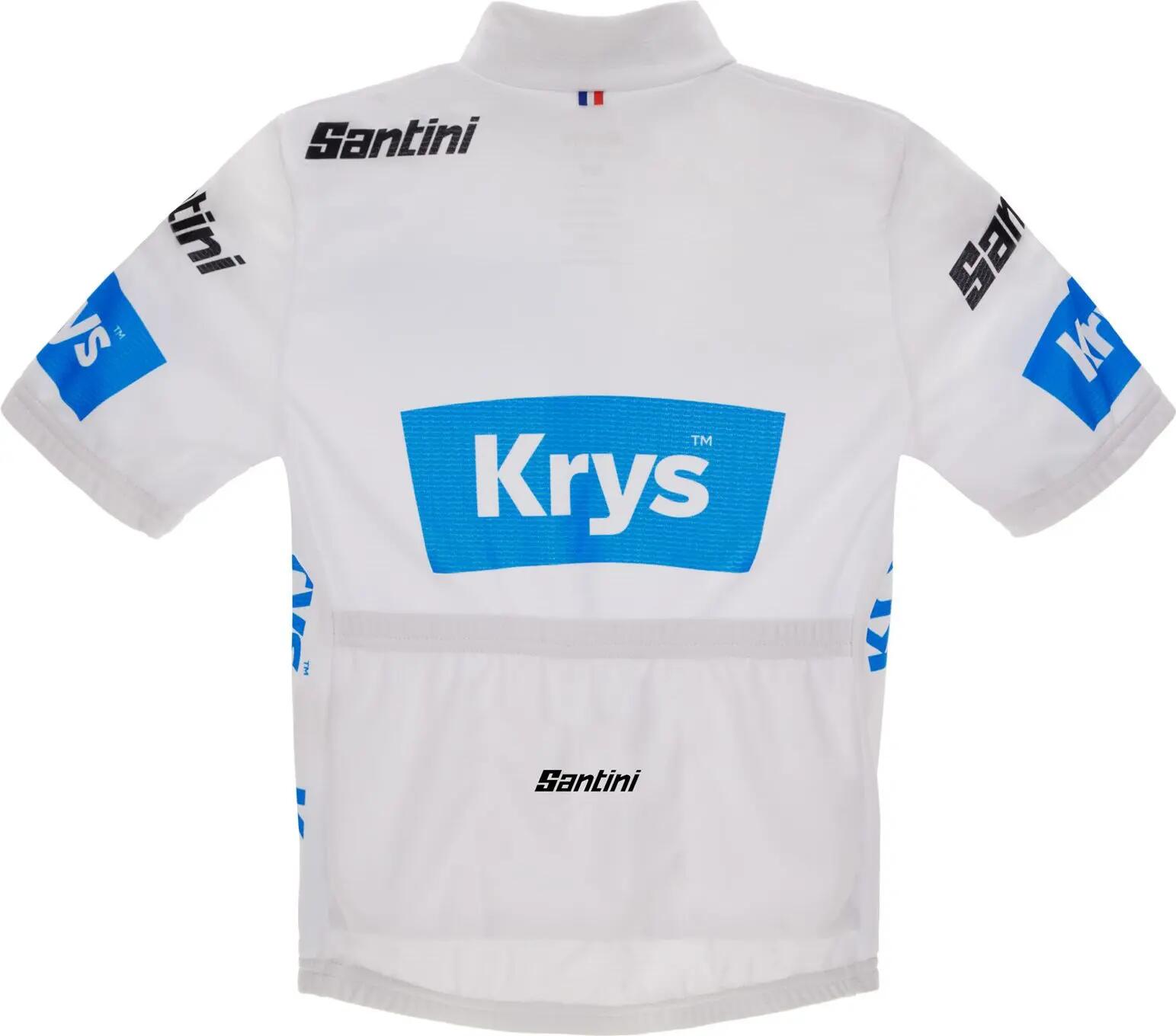 Maillot Manches Courtes Santini Tour de France Meilleur Jeune Enfant 2/3