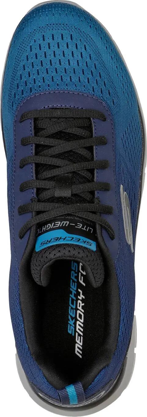 Skechers Track Ripkent blauwe trainingsschoenen voor heren 3/5