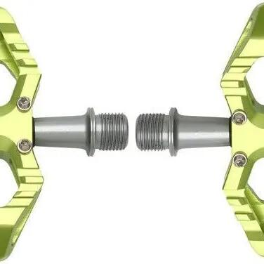 Pair of HT Components AR09SX Flat Pedals, Green
