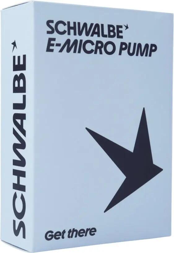 Mini-pompa elettrica Schwalbe E-Micro Pump (Clik incluso) | Max 8,3 bar/120 psi 5/7