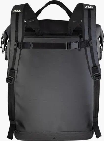 Borsa da viaggio Evoc 18L Carbon grigia e nera 2/3