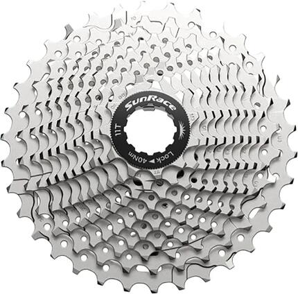 Cassette VTT SunRace CSRX11 11 Vitesses Argent