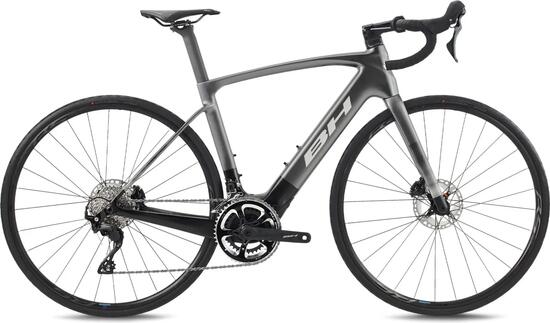 Vélo de Route Électrique BH iRS1 Carbon 1.4 Shimano 105 12V 630Wh 700mm Gris/Noi