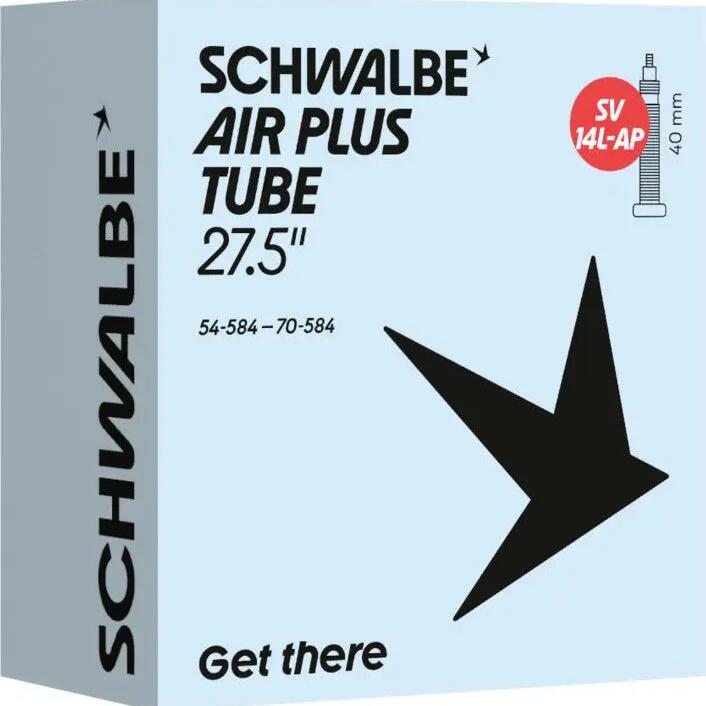Schwalbe Air Plus Tube 14L-AP 27.5'' Presta 40 mm Inner Tube