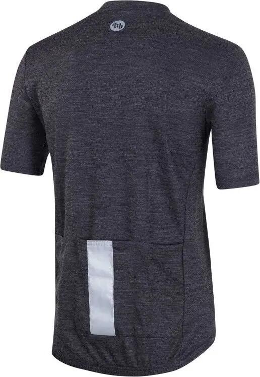 Kurzarmtrikot Gravel MB Wear Nature Schwarz 2/3
