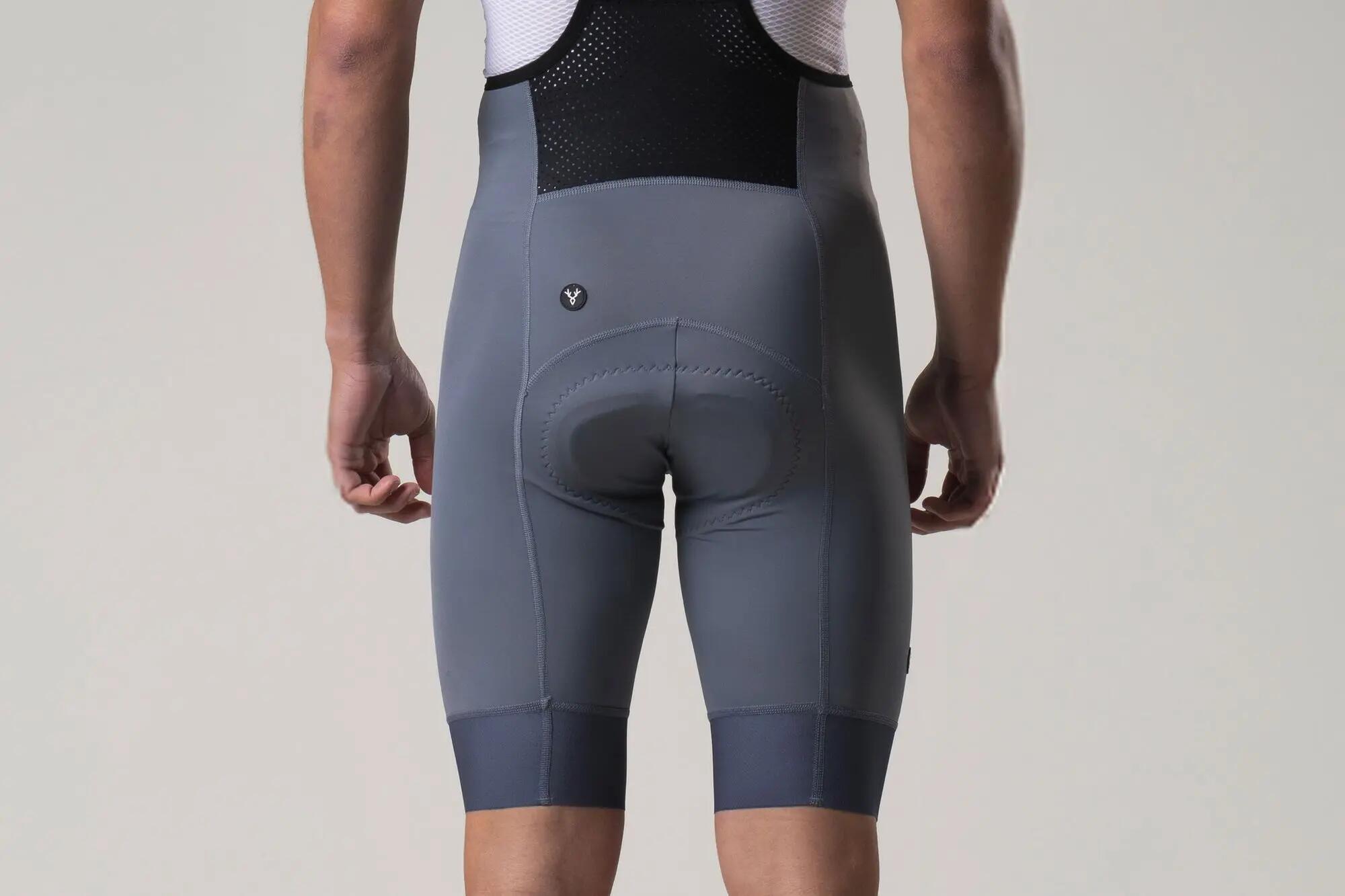Culote corto LeBram Training gris pizarra 4/5