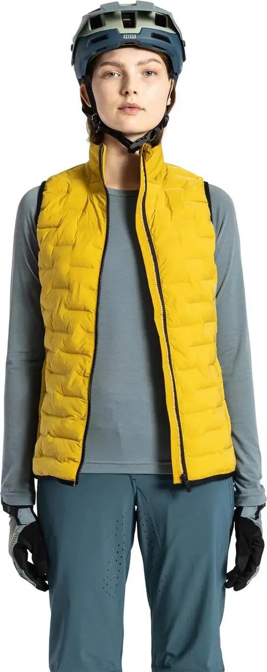 ION Thermolite Hybrid Shelter Yellow Women's Cycling Vest 5/6