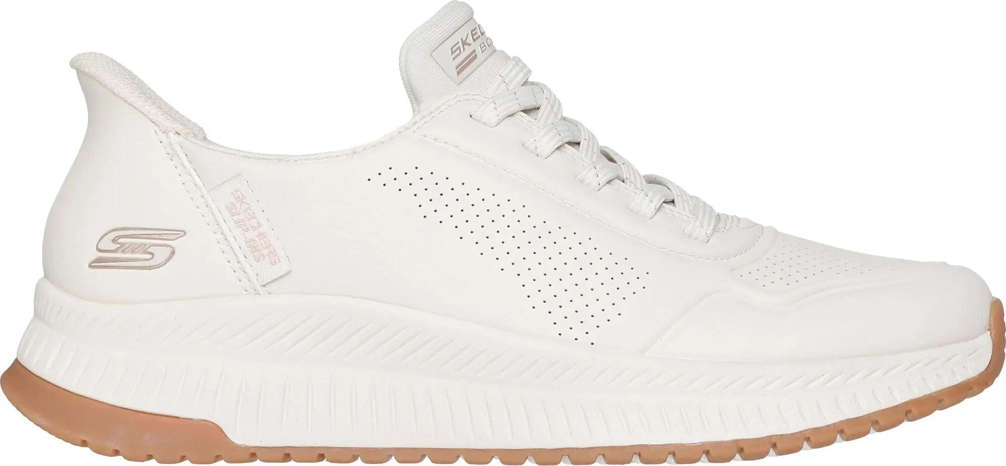 Chaussures Lifestyle Skechers Slip-ins Bobs Squad 4 Key Look Blanc Femme 1/5