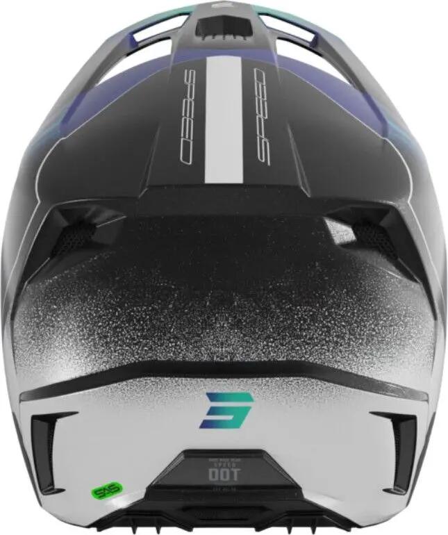 Shot Speed Helm Battle Black Matt 2/3