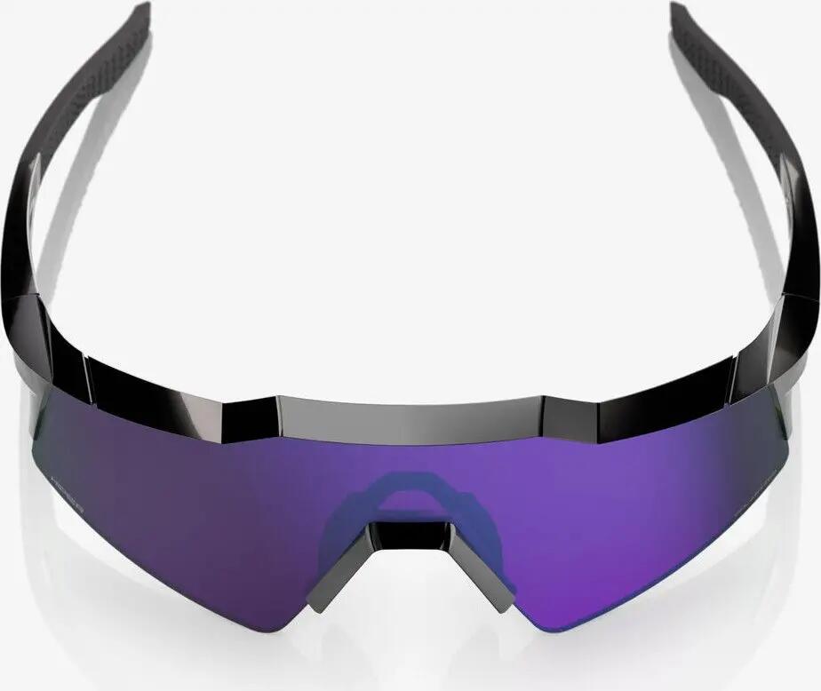 Occhiali da sole 100% Speedcraft SL Polished Black HiPER Polarized Lavender Mirr 4/4
