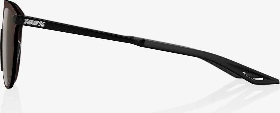 Occhiali 100% Legere Coil Matte Black - HiPER Silver Mirror 3/3