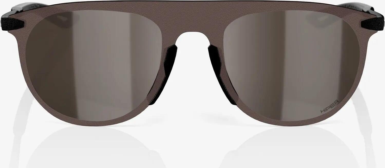 Occhiali 100% Legere Coil Matte Black - HiPER Silver Mirror 2/3