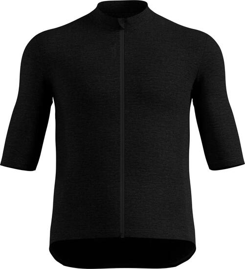 Odlo Zeroweight Merino Kurzarm Trikot Schwarz