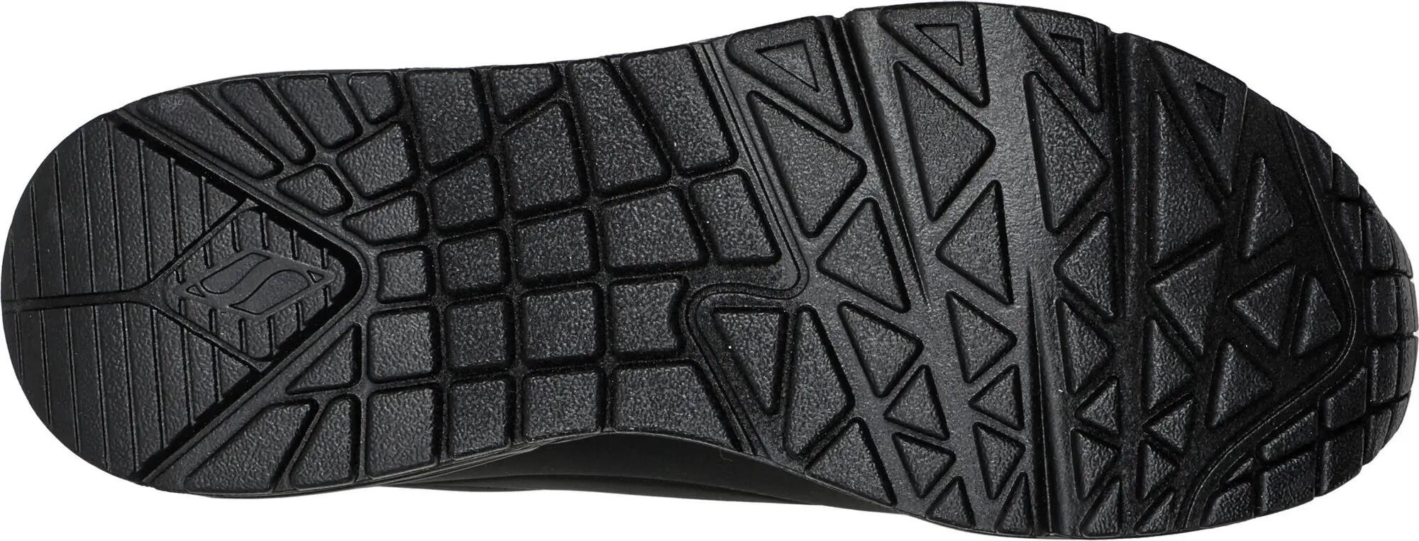 Sapatos Lifestyle Skechers Uno Shimmer Away Preto para Mulher 4/5