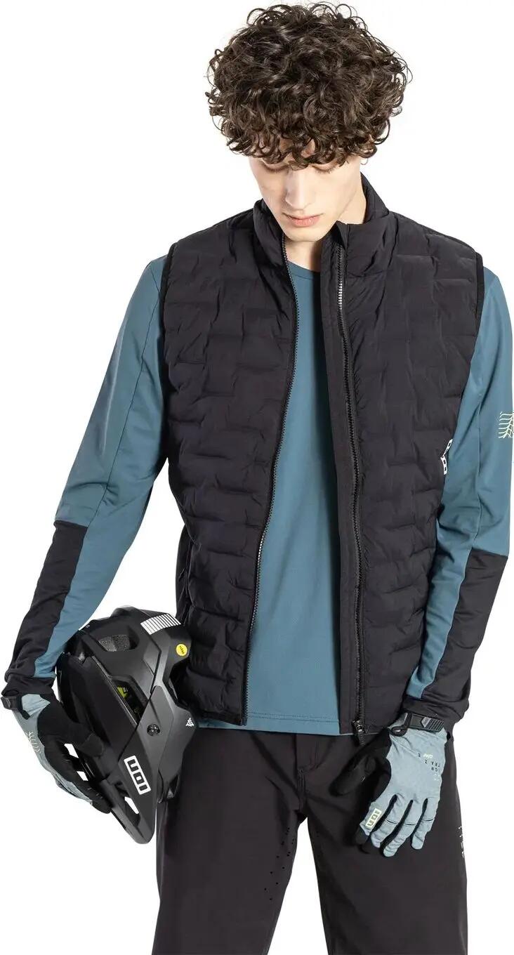 Gilet de vélo ION Thermolite Hybrid Shelter Noir Homme 4/6