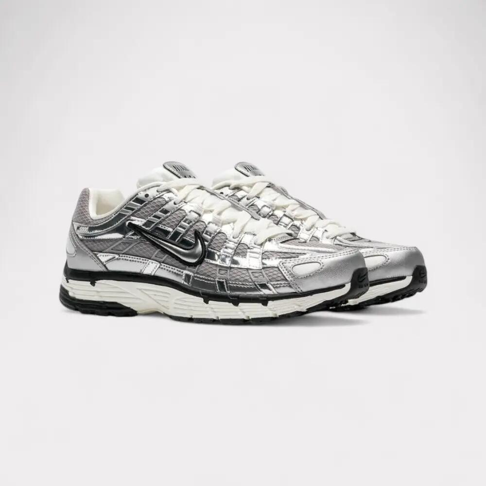 Nike P-6000 Metallic Silver 2/7