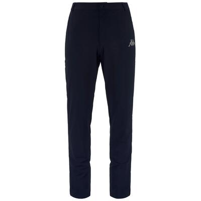 Pantaloni tuta da uomo in nylon bianco da golf