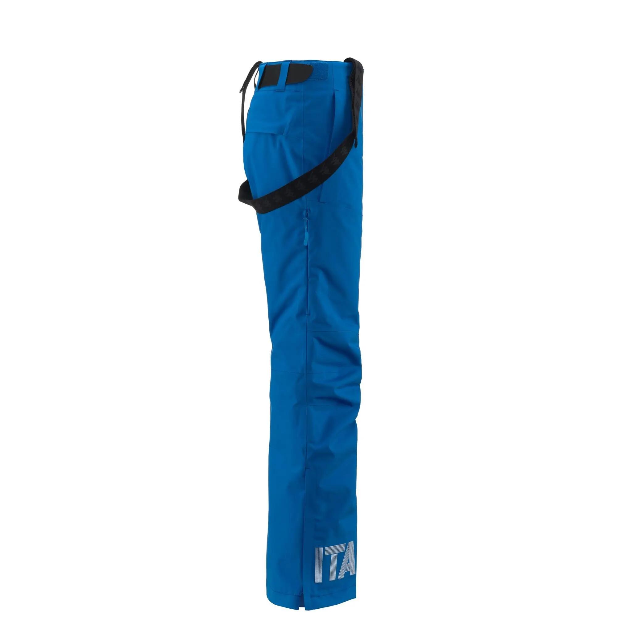 Pantalon de survêtement pour femme bleu pour ski 2/5