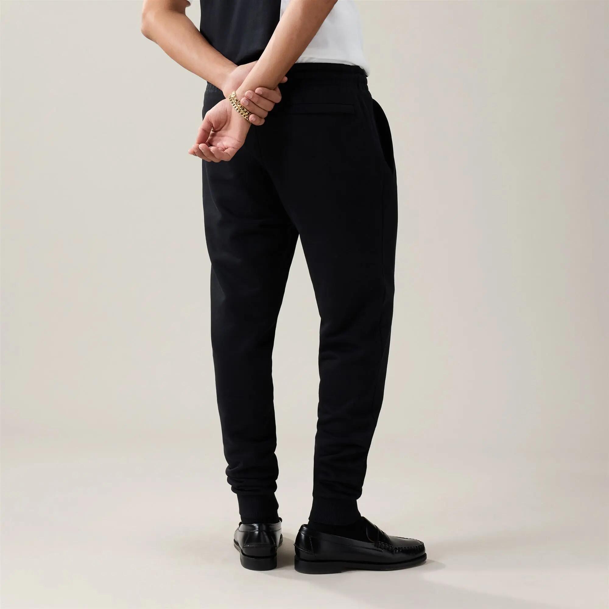 Pantalon de survêtement pour homme noir pour streetwear sportif 5/5